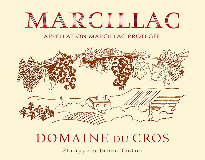 étiquette-bouteille-vin-Marcillac-Lo-Sang-Del-Pais