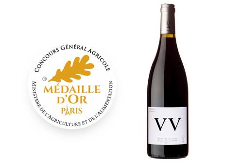 La cuvée VV 2022 Médaille d'or du Concours Général Agricole